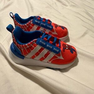 Kids Spider-Man Adidas sneakers